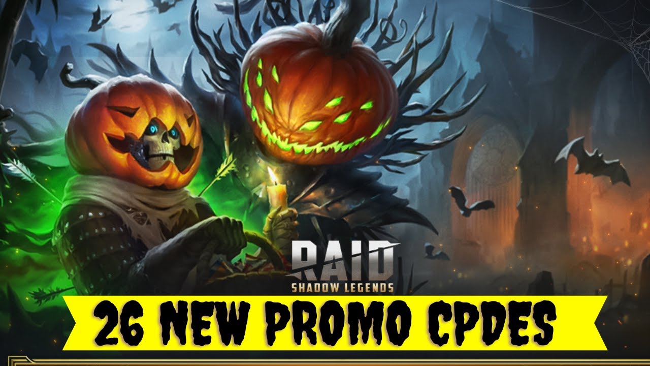 Промокоды на рейд Shadow Legends на Хэллоуин👻 Новые промокоды на рейд для ВСЕХ👻 2025