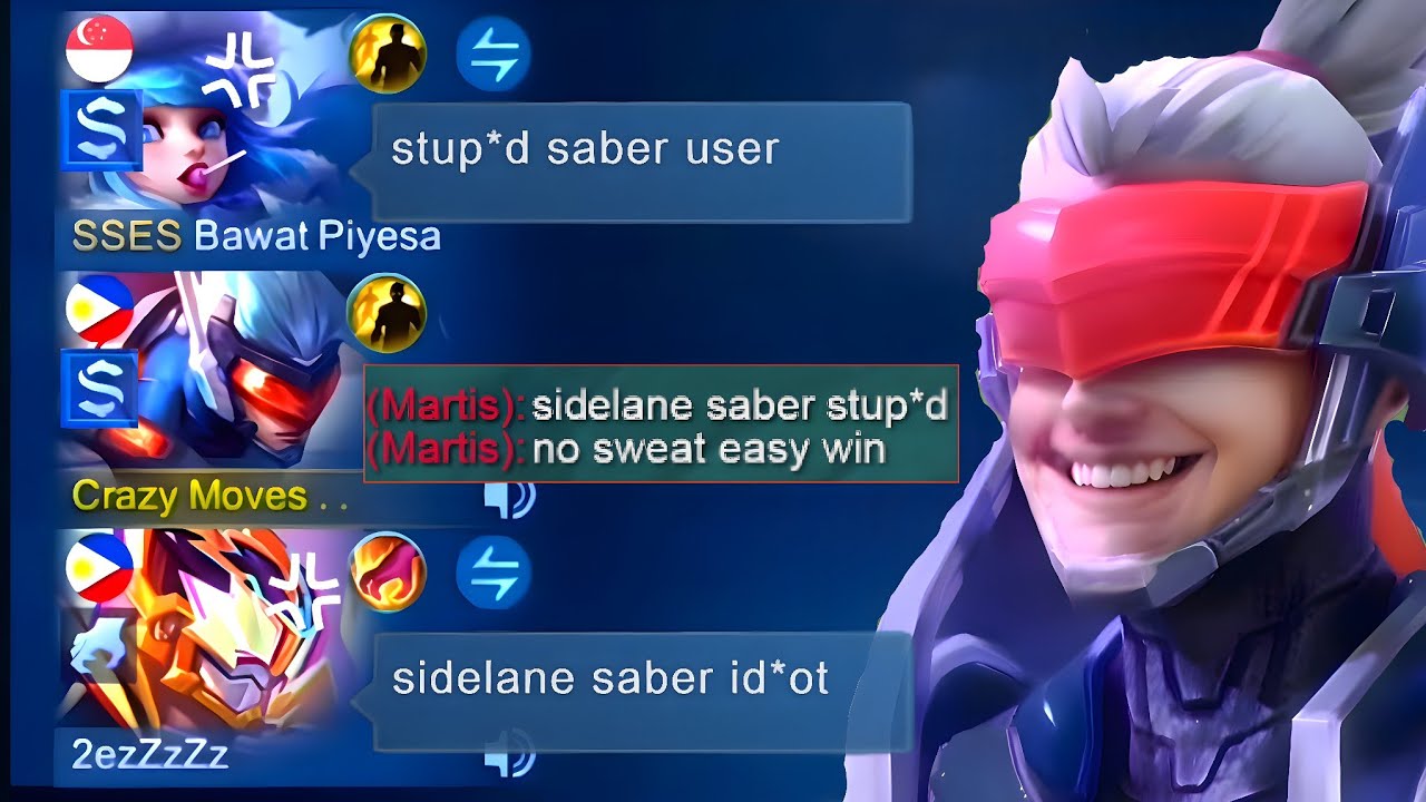 Они думают, что я нуб, использующий саблю на линии опыта! Тогда посрами этого мусорщика моим маст...