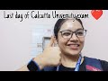 Last day of Calcutta University exam ❤️| Sri sikhshayatn college kolkata| Archi Agarwal