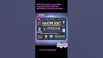 Feb 2025-Expedia -Interview Questions asked for Automation QA JAVA | SDET/QA Automation.