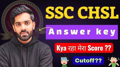 😱SSC CHSL Answer Key 2025 Out | My Marks Revealed🥲|Must Watch for Aspirants❤️‍🔥Cutoff? #sscchsl2025 