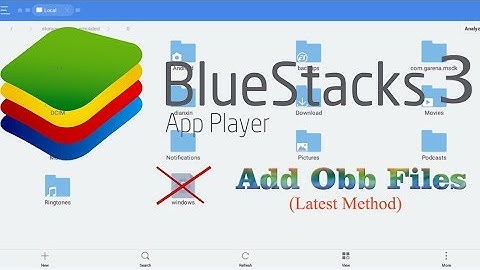 (100% Working) Add Obb File in Blustack 3 With Proof || Latest Method