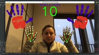 Hand detection and Finger Counting