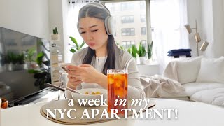 A week in my new apartment in NYC!