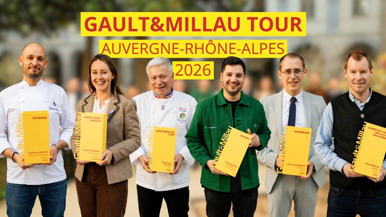Gault&Millau Tour Auvergne-Rhône-Alpes 2026