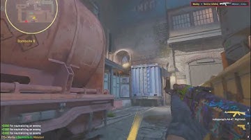 1v5 ACE Clutch on CS2 de_train