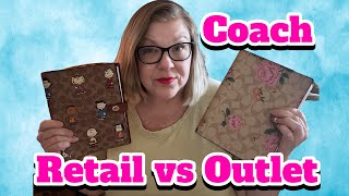 Celebrity Coach Notebook Covers Retail vs Outlet —. One BIG Little Difference! Profile