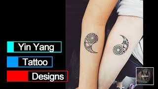 Awesome Yin Yang Tattoo Designs