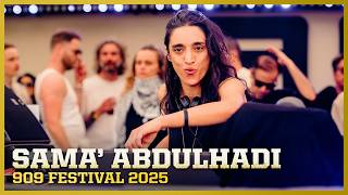 SAMA' ABDULHADI || 909 FESTIVAL 2025 || NYE MARATHON