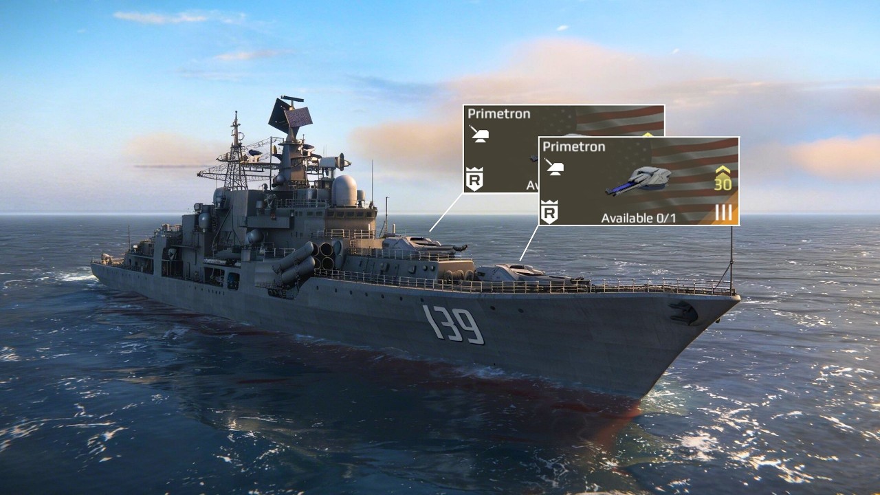 Ningbo but using full of Primetron - Modern Warships