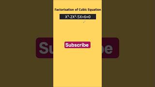Can you solve this? IGCSE Maths: Master Cubic Equation Factorisation in Minutes! 🔥📘 #igcse #maths