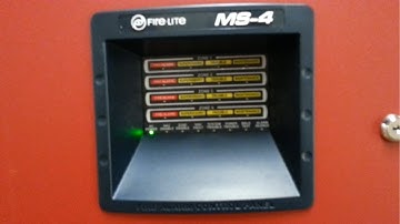 Fire-Lite MS-4 Fire Alarm System Tour
