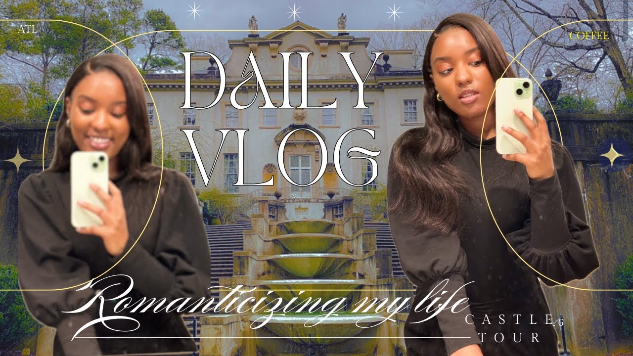 DAILY VLOG Inside Historic CASTLE TOUR ATL [New things to do in Atlanta] (Hunger Games Filmed here)