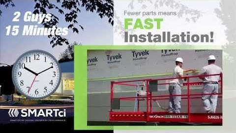 SMARTci System of Continuous Insulation