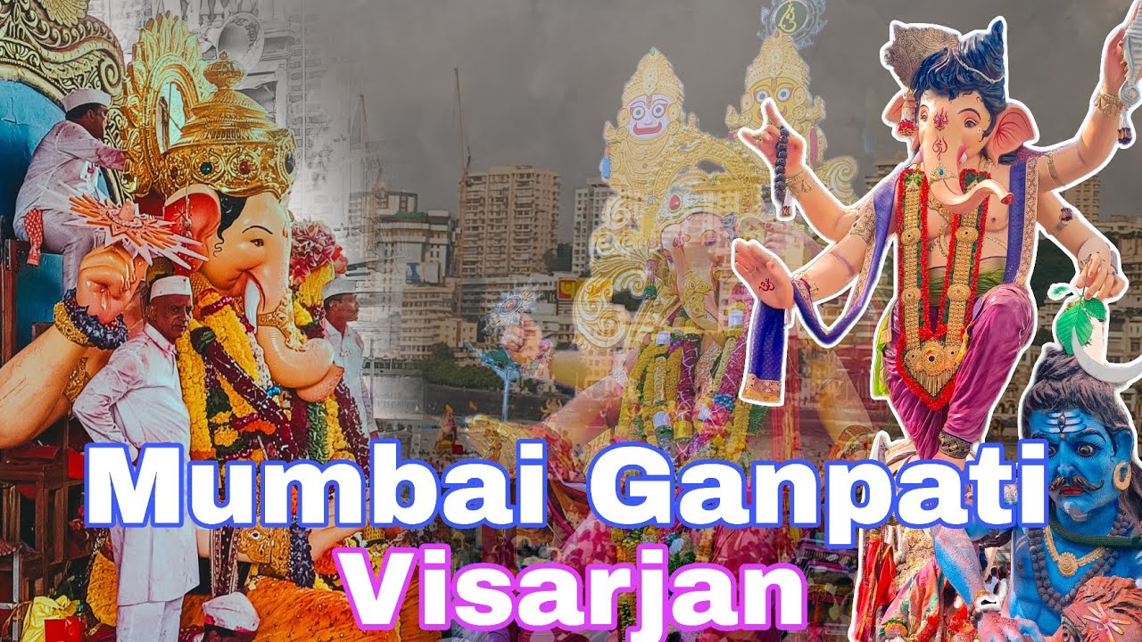 Mumbai Ganpati Visarjan Mumbai Ganpati Lalbaugcharaja 