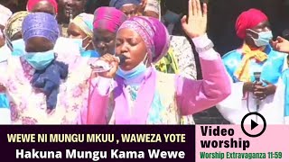 Video thumbnail of "WEWE NI MUNGU MKUU WAWEZA YOTE. - Worship"
