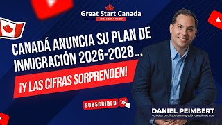 Niveles de inmigración de Canadá para el período 2026-2028