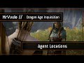 Dragon Age: Inquisition - 22 Agent Locations/Guide ('Persuasive' Trophy/Achievement)