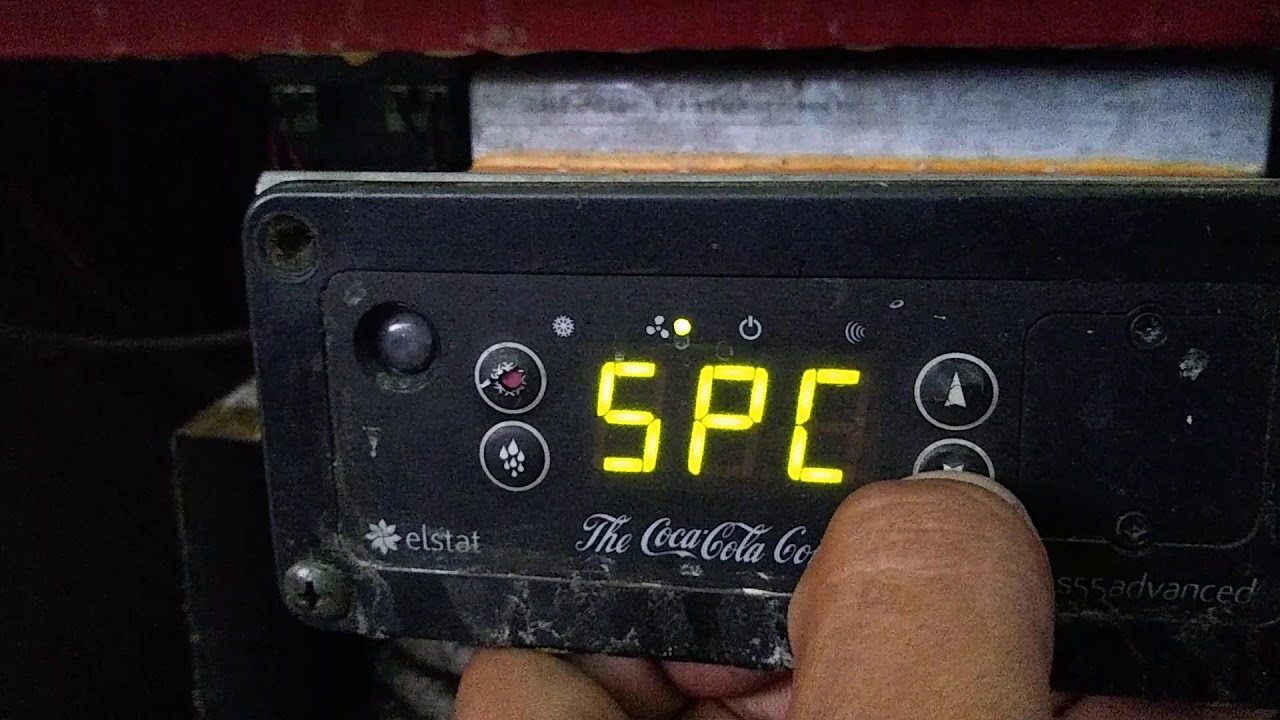 como ajustar o temperatura do controlador ems55advanced