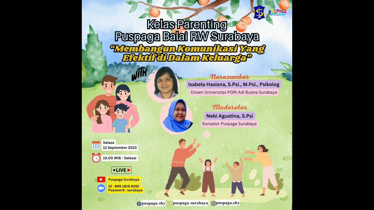Kelas Parenting Fasilitator PUSPAGA Balai RW