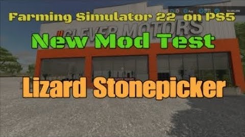Lizard Stonepicker  / New mod for all platforms for July 5 on FS22
