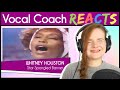 Vocal Coach reacts to Whitney Houston - Star Spangled Banner (American National Anthem)