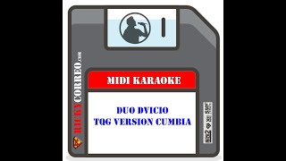 Karol G Y Shakira (Por Duo Dvicio) - TQG Versión Cumbia VIDEO KARAOKE