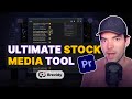 The Ultimate Stock Media Tool for Premiere Pro | AI suggested content + One Click Imports