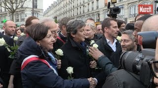 Antisémitisme : marche blanche à Paris pour Mireille Knoll
