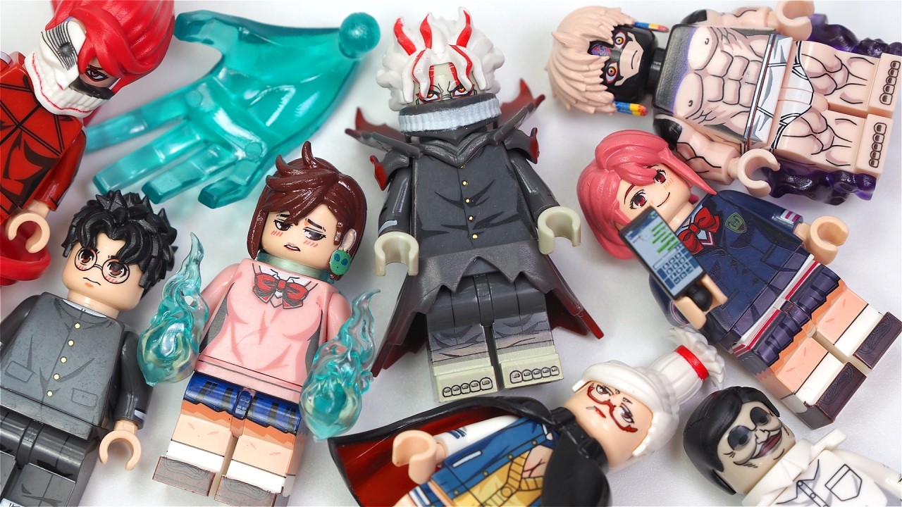 LEGO DAN DA DAN Ken Takakura | Evil Eye | Ayase Momo |Aira