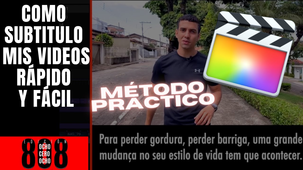 Como Poner Subtitulos en Final Cut Pro ⎪ Rápido y Simple - YouTube