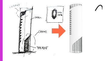 Creating a Shell Tower with Shell, Curtain Wall and SEOs - How to create anything in Archicad