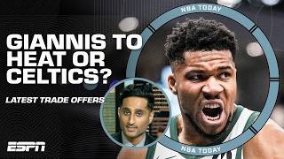 ‘Giannis EXPECTED TO BE TRADED before NBA Draft’ 🚨 Offers from the Celtics & Heat | NBA Today