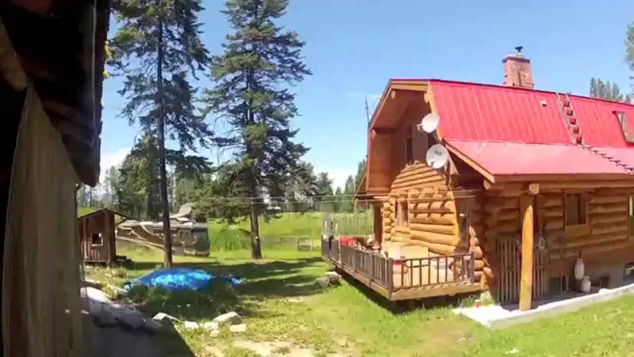 108 acre Homestead with Power and Log Home in the South Okangan, Oliver