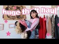 HUGE thrift haul | My best thrift finds EVER!!! + Try-Ons