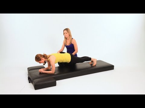 How to Do Serratus Push-Ups | Pilates Workout