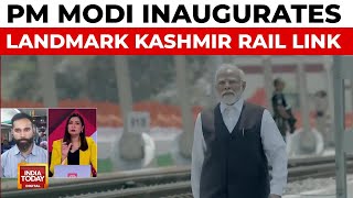 PM Modi Inaugurates A Historic Rail Link Connecting The Kashmir ...