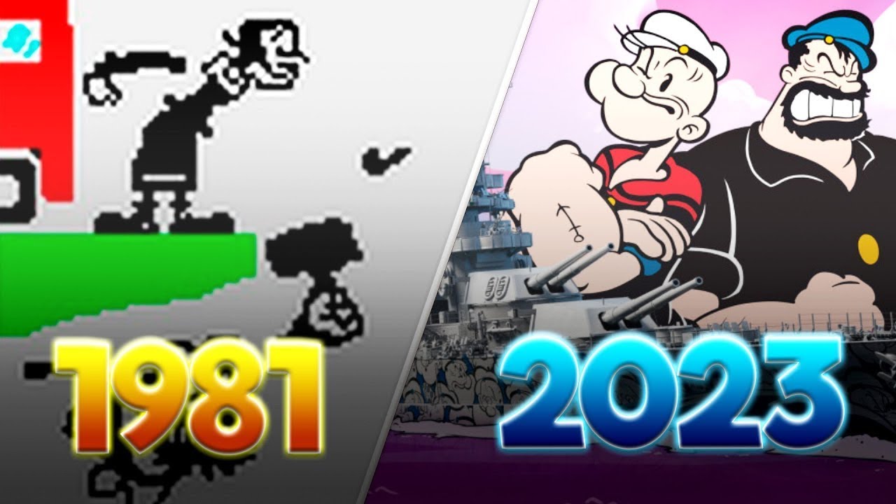 THE EVOLUTION OF POPEYE GAMES (1981-2025)
