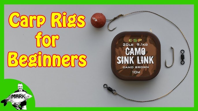 How To Tie A Simple Carp Rig - (Very Easy) 