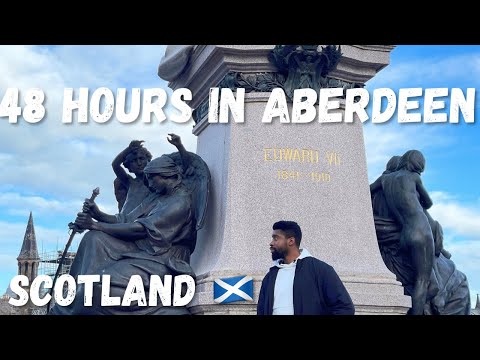 Exploring The Best Things To Do in ABERDEEN, SCOTLAND 🏴󠁧󠁢󠁳󠁣󠁴󠁿 | Travel Vlog