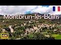 Montbrunlesbains   medieval village gnration lavande by anna mountain road walk tour 4k