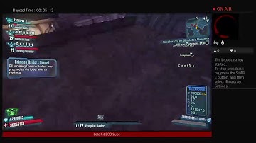 Borderlands 2 instant 72 and OP8 boost and drops