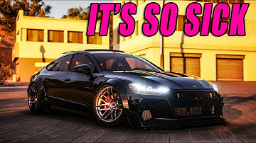 THE NEW AUDI RS7 IN CARX STREET IS FAAAAST