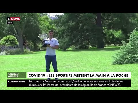 Coronavirus: les sportifs mettent la main à la poche Coronavirus: les sportifs mettent la main à la poche