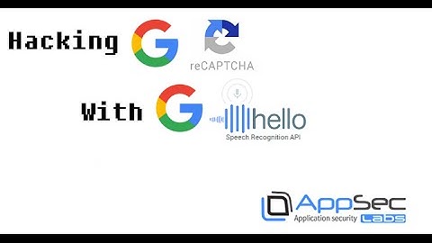 Hacking Google reCaptcha with Google Speech Recognition API