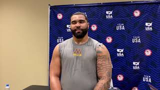 Gable Steveson wins Olympic Team Trials at 125 kg in men’s freestyle