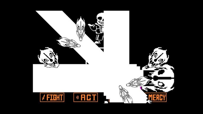 Sans Fight Simulator - No Hit Hardmode (No Soul Used) 