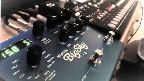 [First Try] Elektron Analog Four "strymonized" by the Big Sky :-)