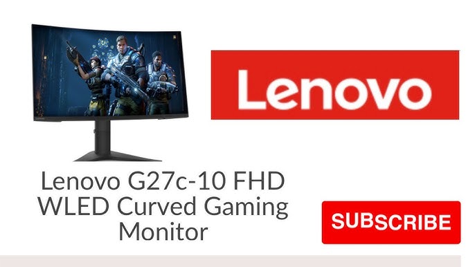 Unboxing Lenovo 27" curved 165 hz monitor! (Lenovo G27c-10) - YouTube
