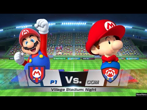Mario Sports Superstars - Mario/Luigi Vs. Baby Mario/Baby Luigi